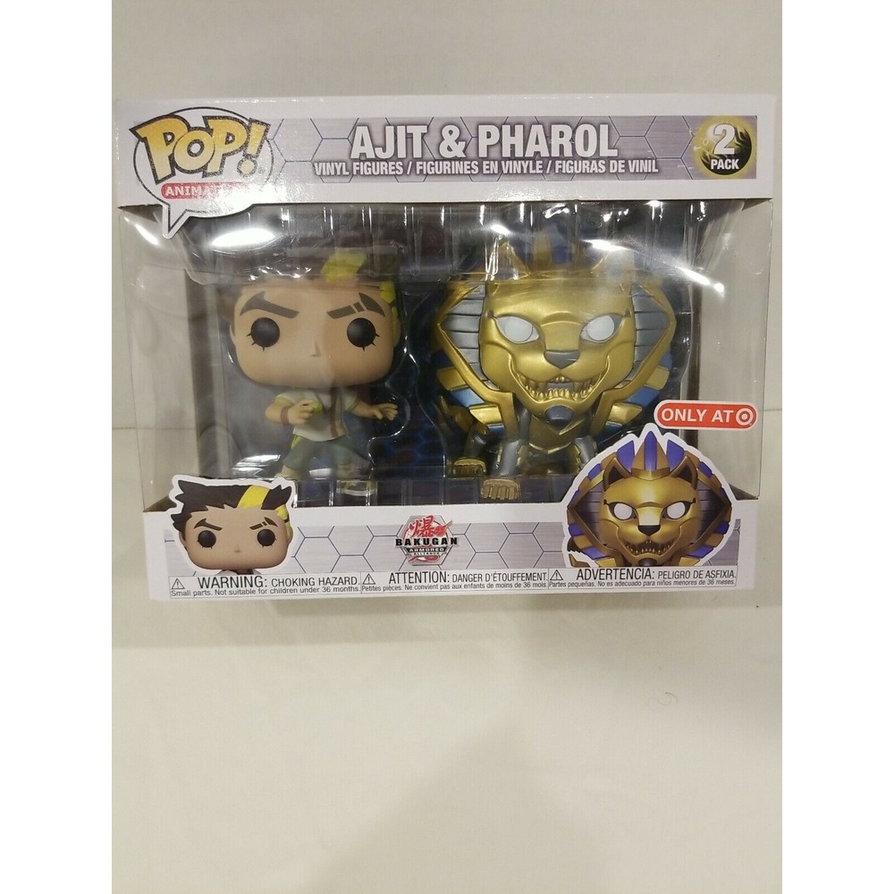 Funko pop Ajit & Pharol Bakugan (((Target Exclusive))) **New In Box**.....2-PACK